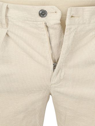 Profuomo Chino Fløjl Ecru