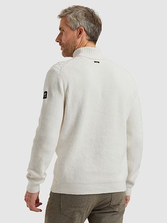 Vanguard Turtleneck med Struktur Off White