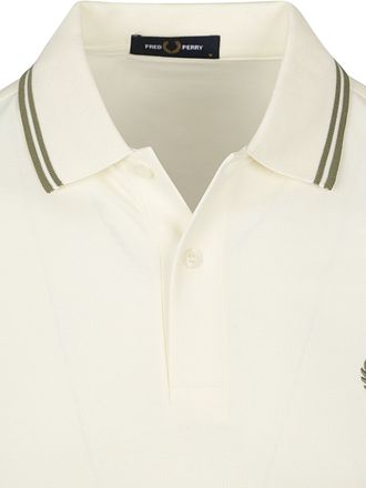 Fred Perry Polo Twin Tipped M3600 Ecru