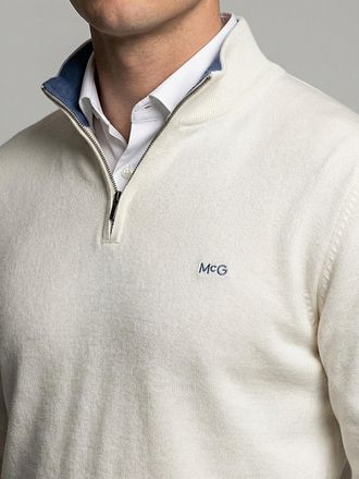 McGregor Half-Zip Trui Cotton Cashmere Kit