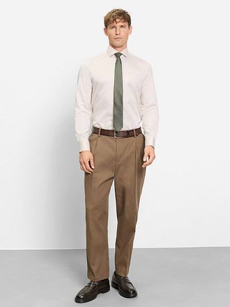 OLYMP Level 5 Overhemd Twill Off White