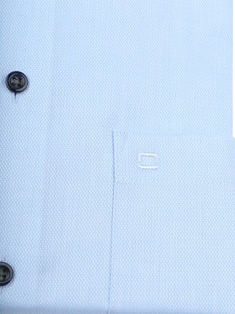 Olymp Luxor Shirt Structure Light Blue