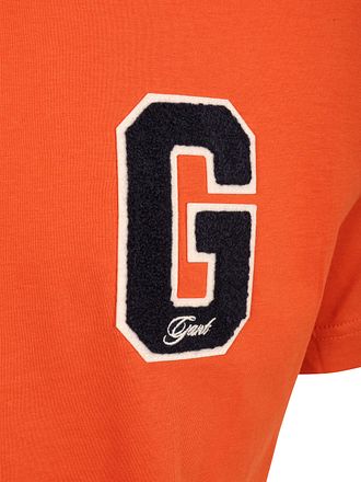 Gant T-shirt G-Badge Logo Oranje