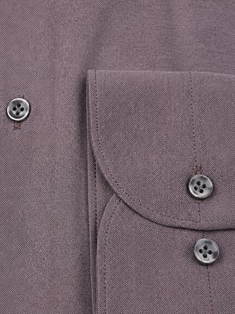Profuomo Japanese Knitted Overhemd Mauve