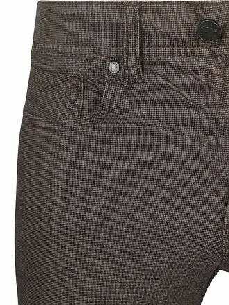 Pierre Cardin Byxa Lyon Tapered Print Brun