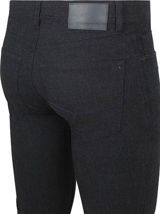 Pierre Cardin Byxor Lyon Tapered Print Marinblå