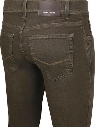 Pierre Cardin Jeans Lyon Tapered Raw Brown