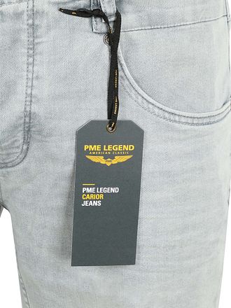 PME Legend Carior Denim Shorts Blau-Grau