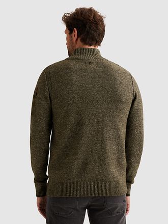 PME Legend Half Zip Sweater Grey Green