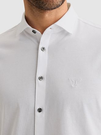 PME Legend Satin Jersey Hemd Weiß