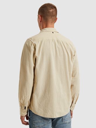 PME Legend Skjorte Dobby Corduroy Ecru