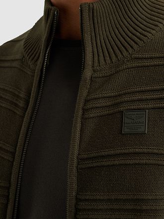 PME Legend Vest Structure Knit Beluga Groen