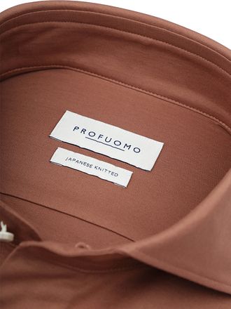 Profuomo Chemise Maille Japonaise Terre Cuite