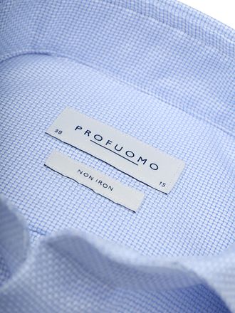 Profuomo Dobby Shirt Light Blue