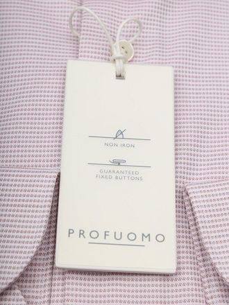 Profuomo Dobby Shirt Light Pink