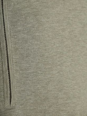 Profuomo Half Zip Pullover Luxury Basic Grønn