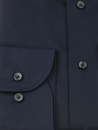 Profuomo Twill Shirt Navy