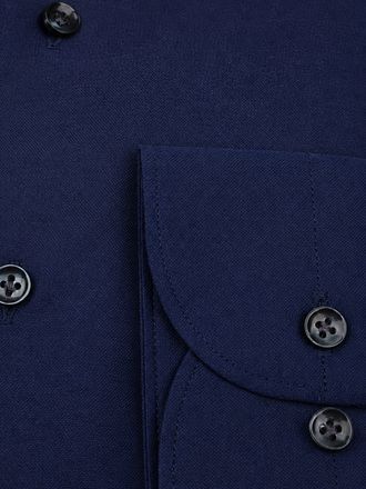 Profuomo Japanese Knitted Shirt Navy
