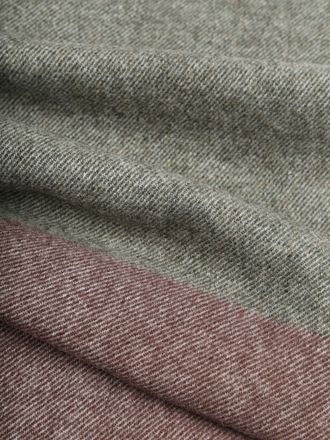 Profuomo Skjerf Lamull Grå Beige Brun