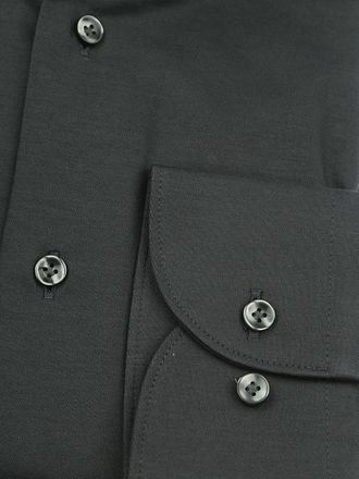 Profuomo Stickad Skjorta Mörkgrön