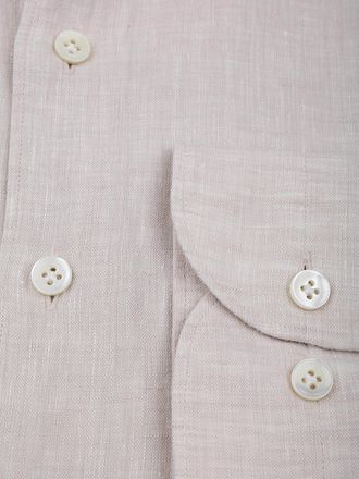 Profuomo Skjorte Linen Sand