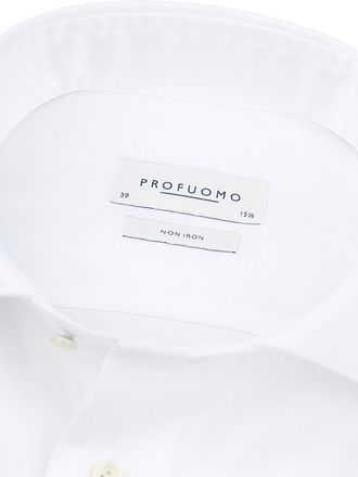 Profuomo Twill Skjorta Vit