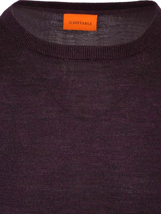Suitable Merino Pullover Purple