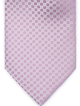 Suitable Soie Cravate Small Dots Rose