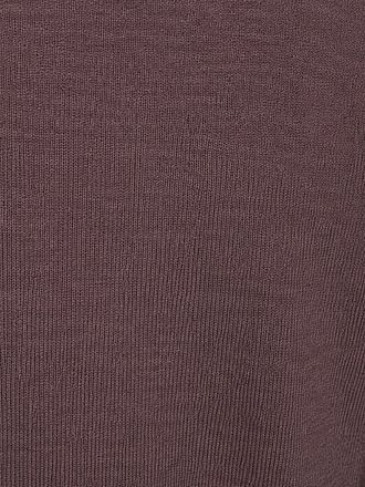 Profuomo Turtleneck Pullover Merinowolle Aubergine