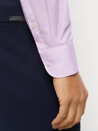 OLYMP Overhemd Level 5 Luxury Stripe Roze