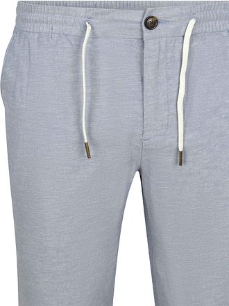 Scotch and Soda Chino Warren Cotton Linen Bleu