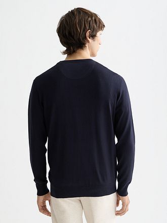 Scotch and Soda Core Pullover Marineblå