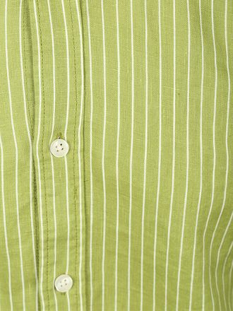 Scotch and Soda Linnen Hemd Streep Groen