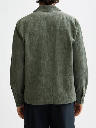 Scotch & Soda Kordfløyel Langermet Polo Grønn