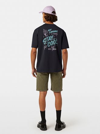 Scotch & Soda T-Shirt Artwork Svart