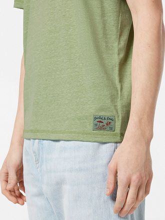 Scotch And Soda T-Shirt Melange Groen