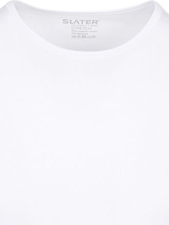 Slater 2-pack Stretch T-shirt White