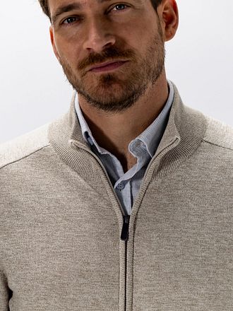 State of Art Cardigan Mouliné Kaki