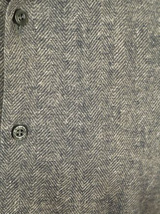 State Of Art Hemd Jersey Herringbone Grün