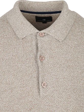 State of Art Knitted Polo Beige