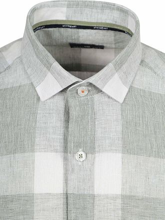 State of Art Shirt Check Green