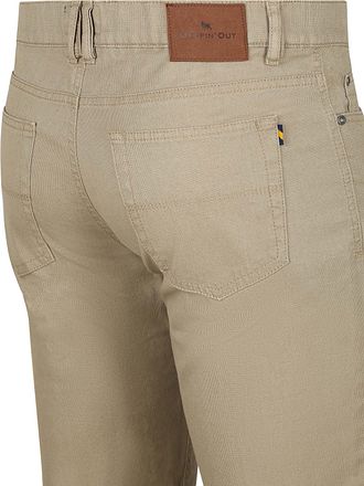 Steppin' Out Broek Bruno Structured Beige