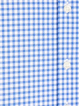 Steppin' Out Chemise Oxford Carreaux Bleu