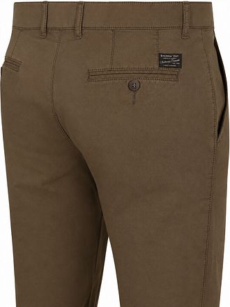 Steppin' Out Chino Newbury Heavy Twill Brown