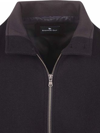 Steppin' Out Herrit Jacket Wool Blend Navy