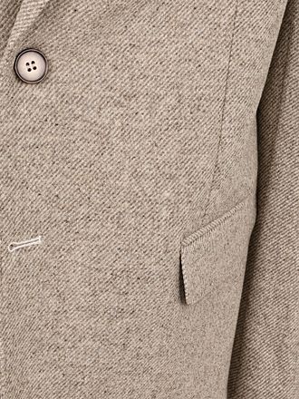 Steppin' Out Tweed Blazer Beige