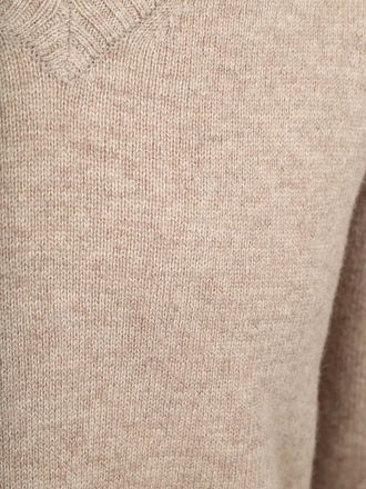 Steppin' Out Genser V-Hals Lammeull Beige