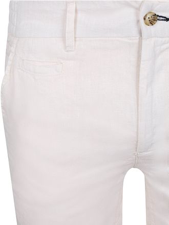 Steppin' Out Milwau Short Leinen Cremeweiß