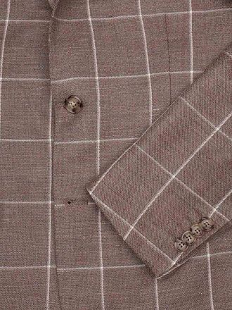 Steppin' Out Blazer Merinowolle Braun