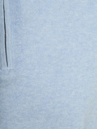 Steppin' Out Half-Zip Trui Colin Lichtblauw